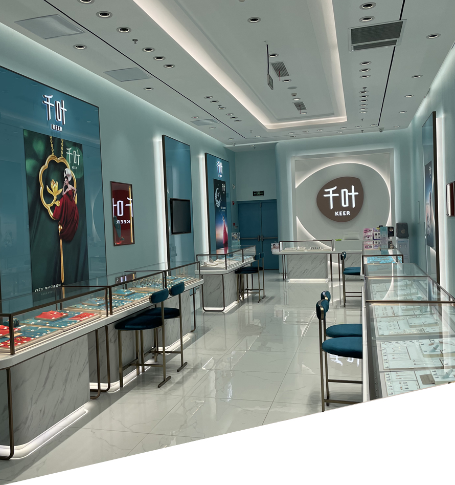 珠寶展柜設計制作